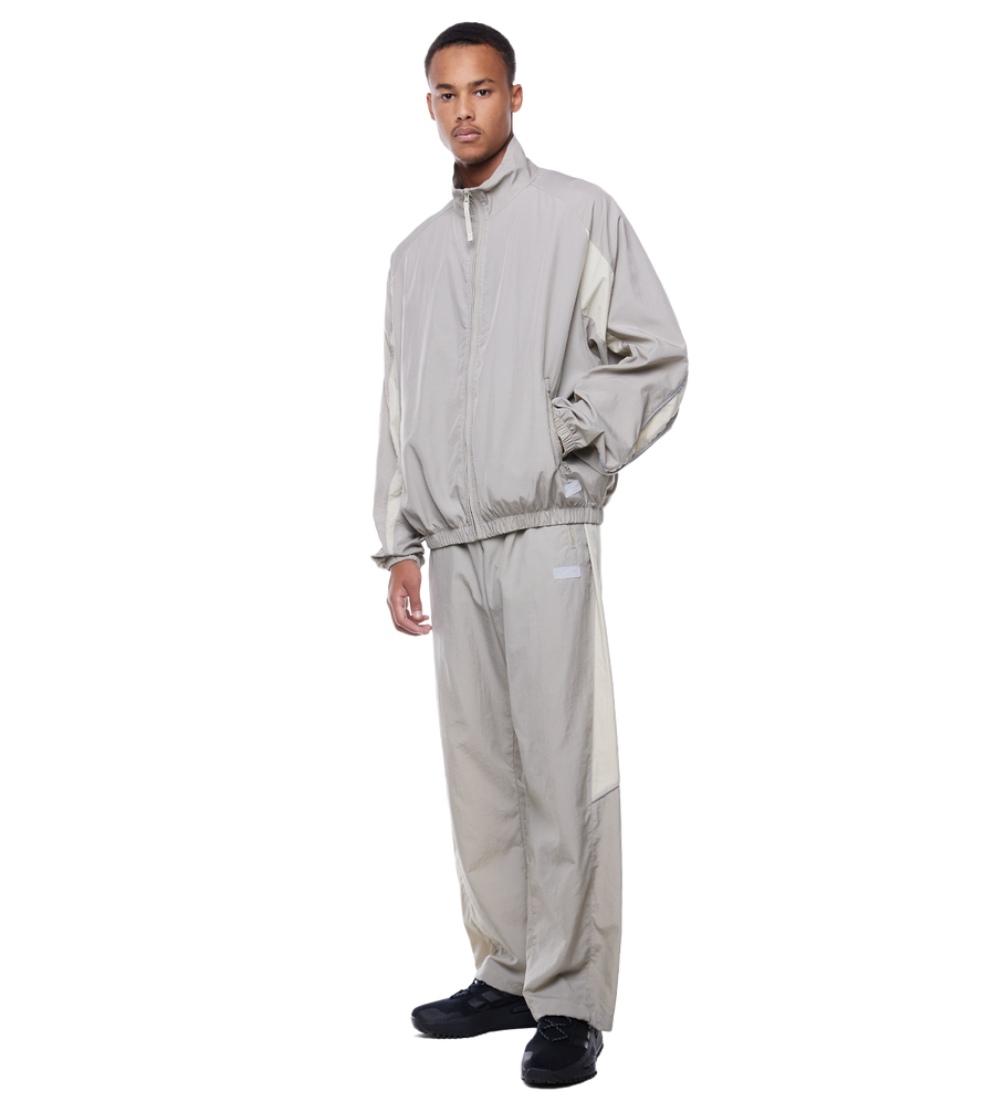 Ripstop Track Jacket Beige