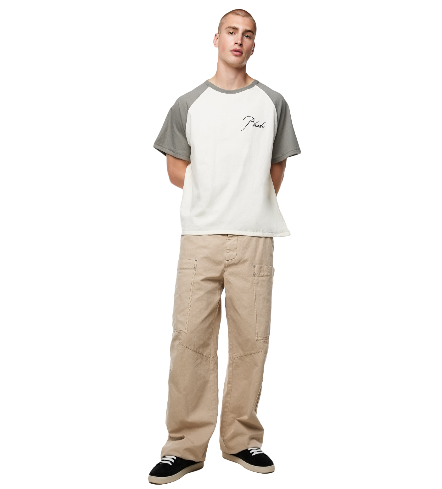 Logo-print Raglan T-shirt White
