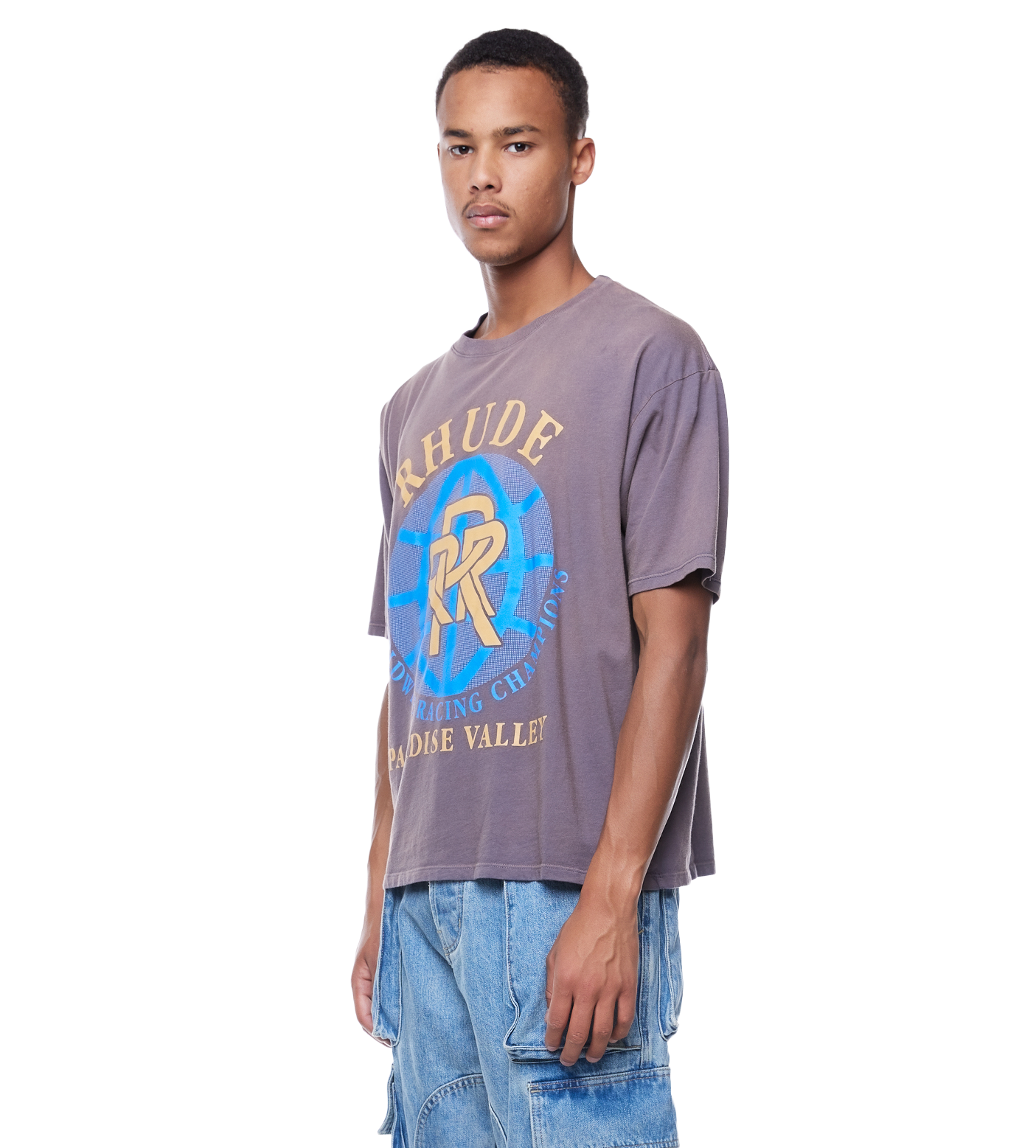 Paradise Valley T-shirt Vintage Grey