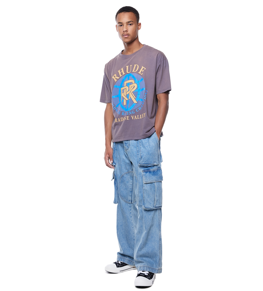 Paradise Valley T-shirt Vintage Grey