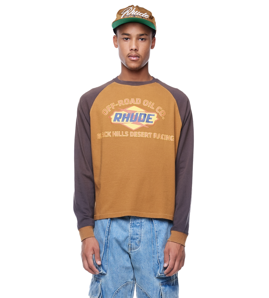 Off-road Long Sleeve T-shirt Camel