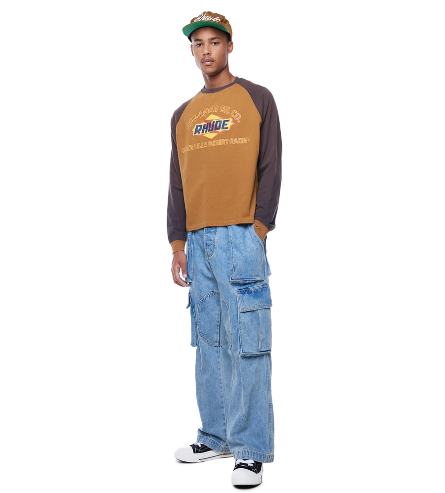 Off-road Long Sleeve T-shirt Camel