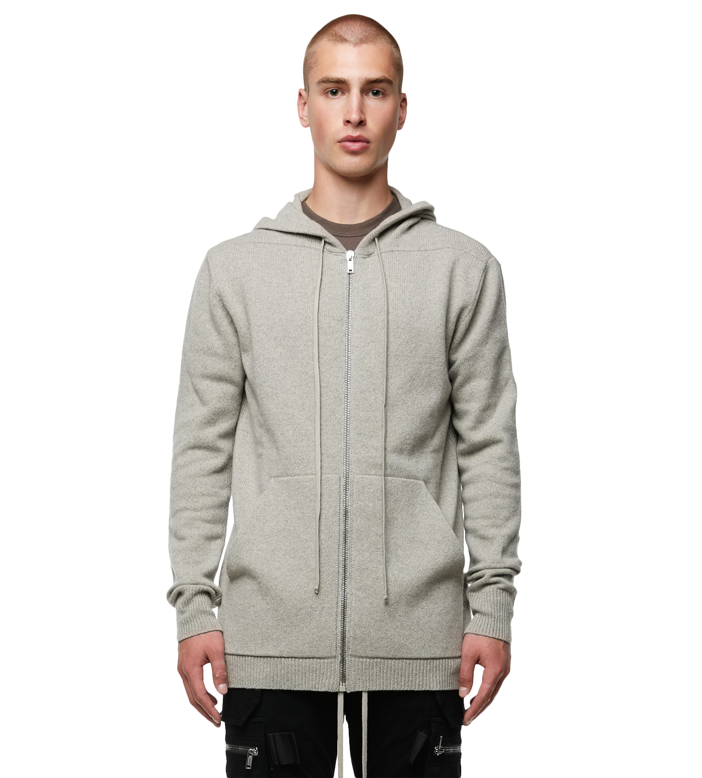 Luxor Zipped Hoodie Pearl