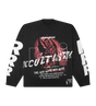 Occultista Vintage L/S Tee in Vintage Black