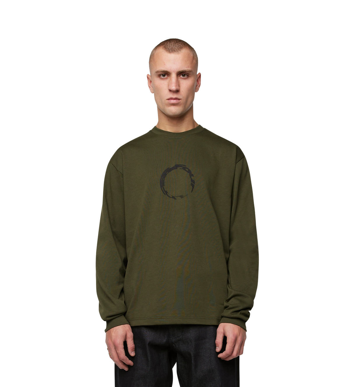 Rotation Longsleeve Donker groen