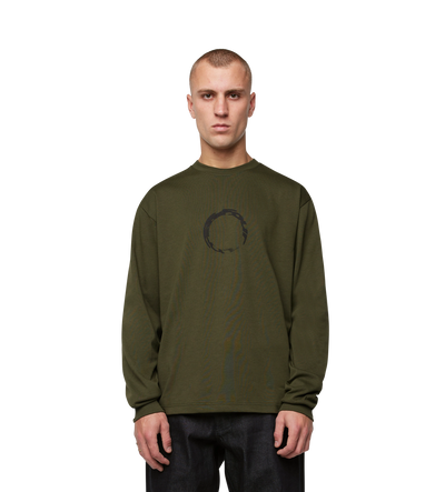Rotation Longsleeve Donker groen