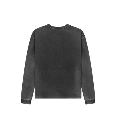 Roi Dissolved CVA Long Sleeve Washed Black