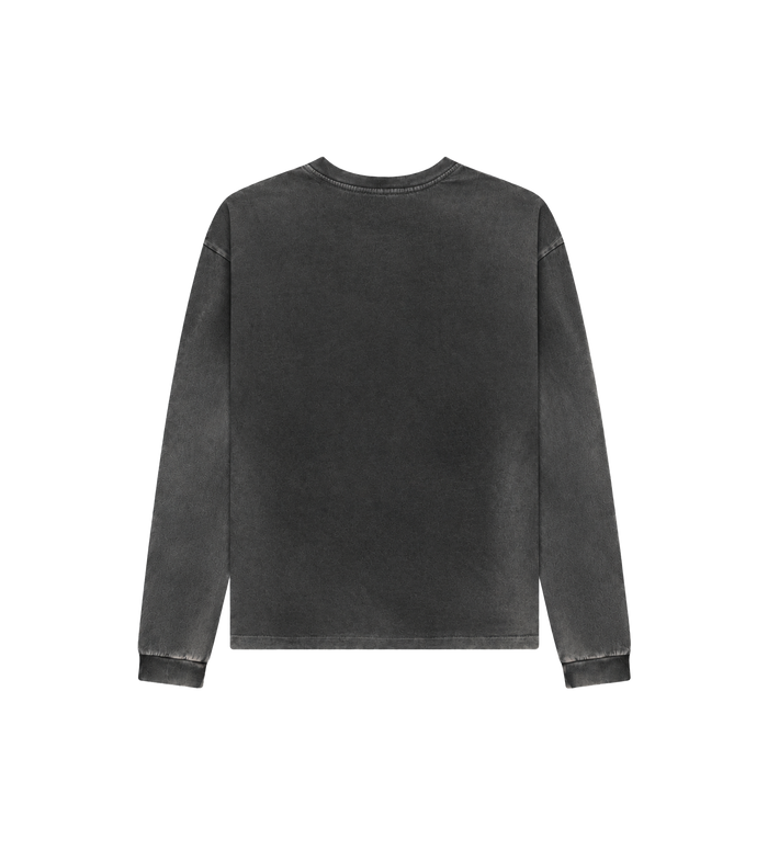 Roi Dissolved CVA Longsleeve Washed Zwart