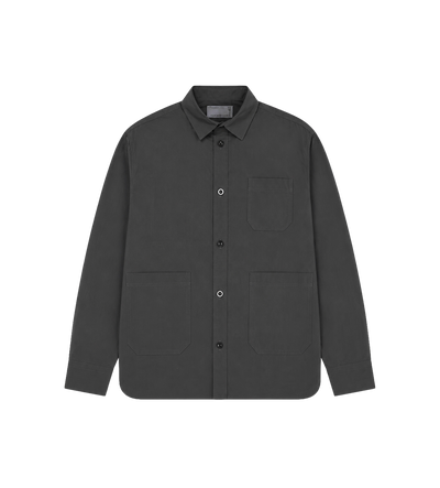 Typewriter Cotton Shirt Dark Khaki