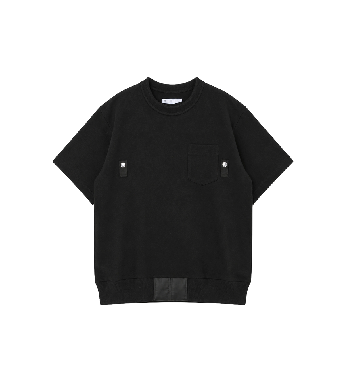 Cotton Jersey T-Shirt Black