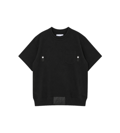 Cotton Jersey T-Shirt Black
