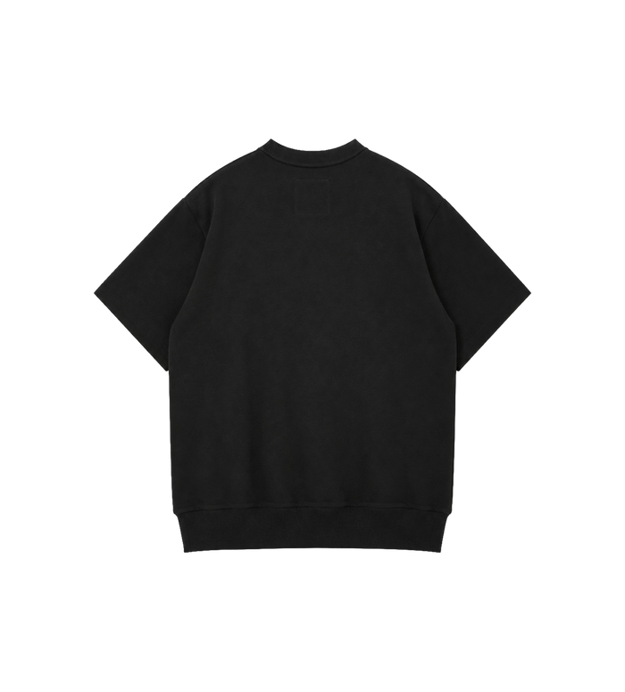 Katoenen Jersey T-shirt Zwart