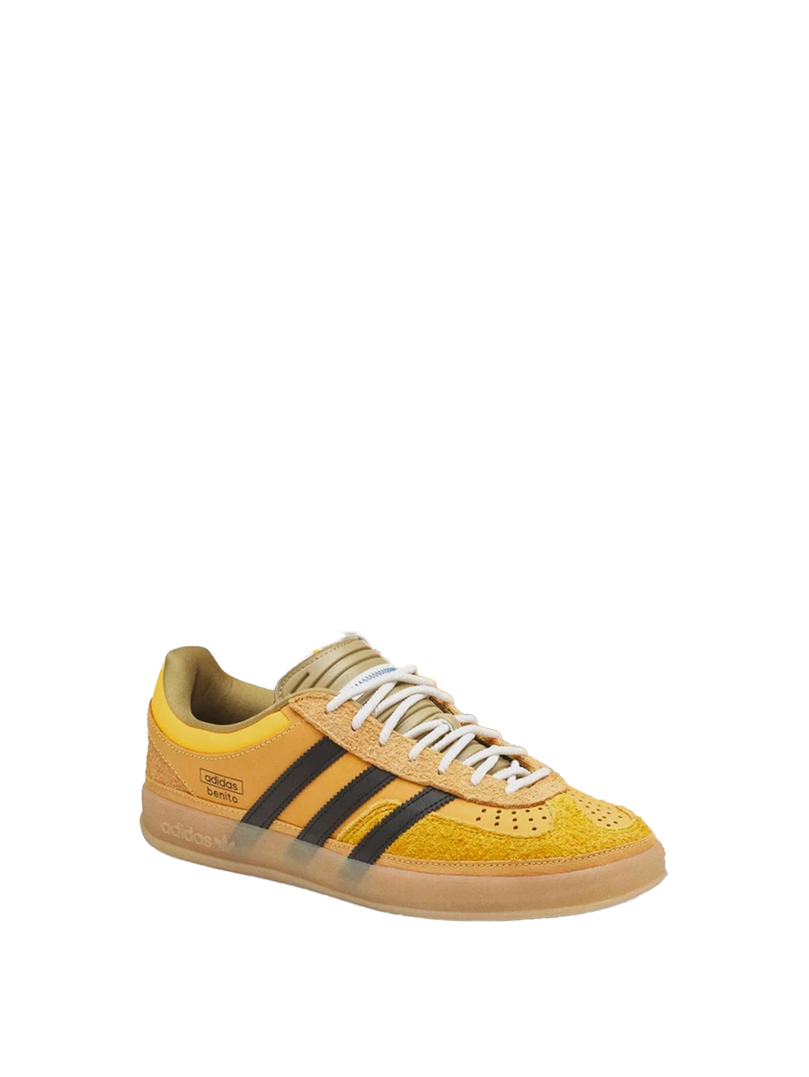 Originals x Bad Bunny Gazelle Indoor in Solar Gold // Core Black // Gum