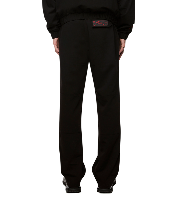 Script Logo Suit Trousers Black