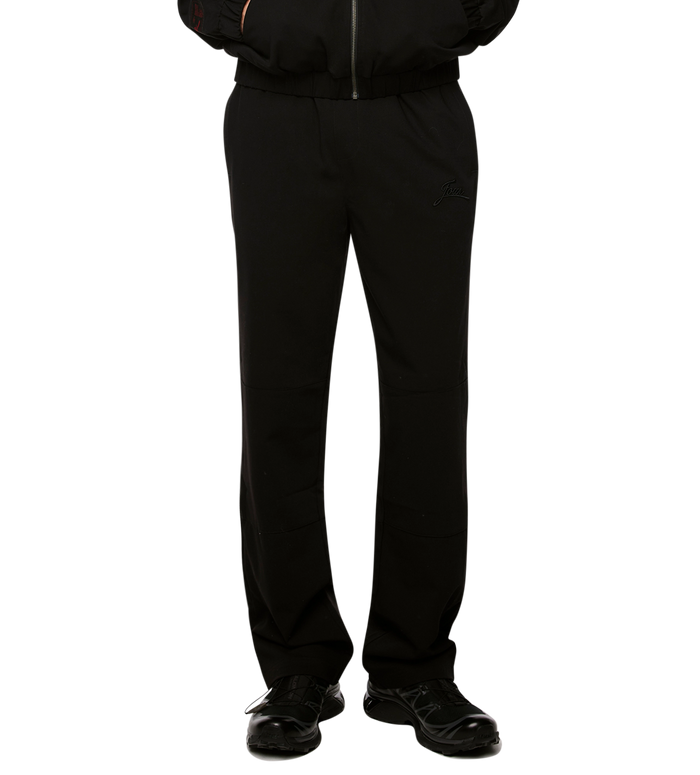 Script Logo Suit Trousers Black