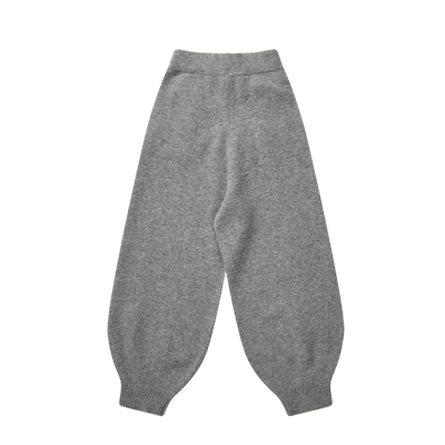 Alpaca Knit Cuff Pant in Alpaca Cloud
