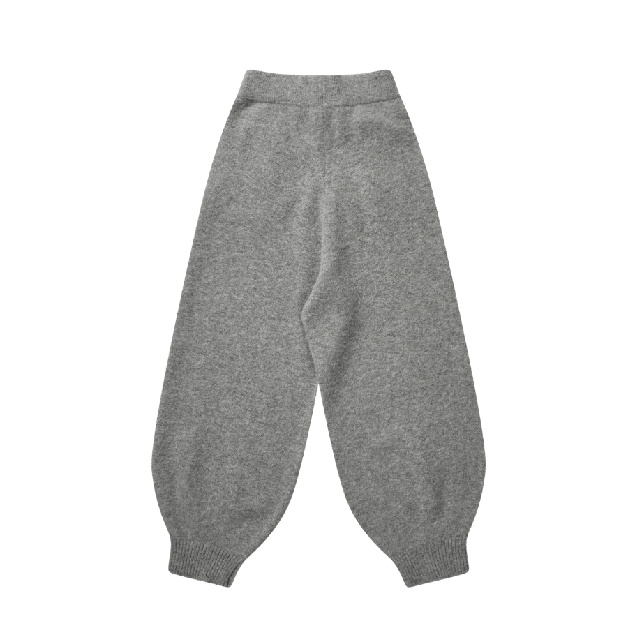 Alpaca Knit Cuff Pant in Alpaca Cloud