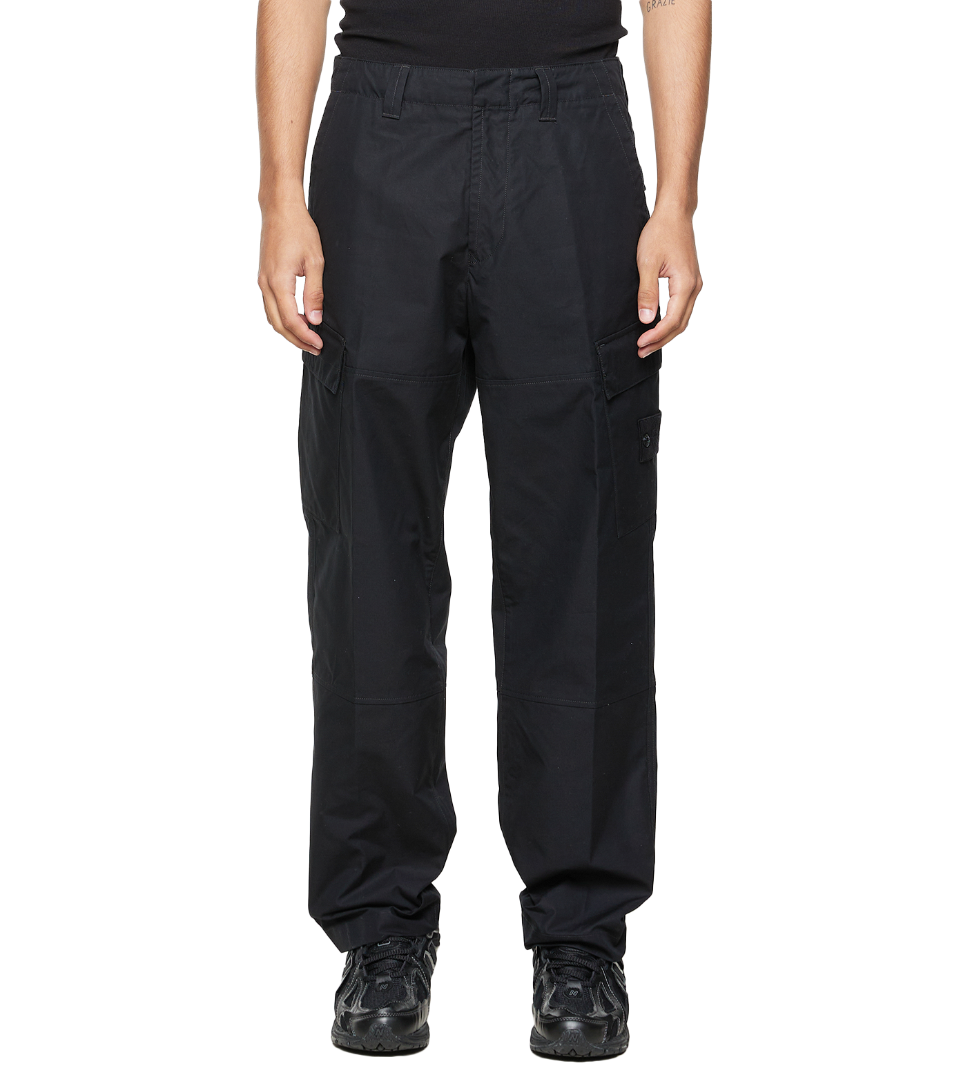O-Ventile Cargo Trousers Black