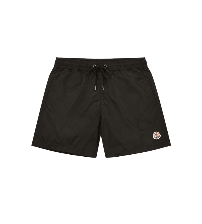 Logo Patch Swim Shorts Black