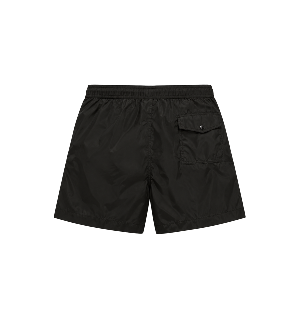 Logo Patch Swim Shorts Black