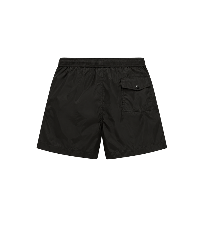 Logo Patch Swim Shorts Black