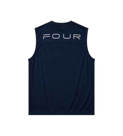 Sportswear Tanktop Marineblauw