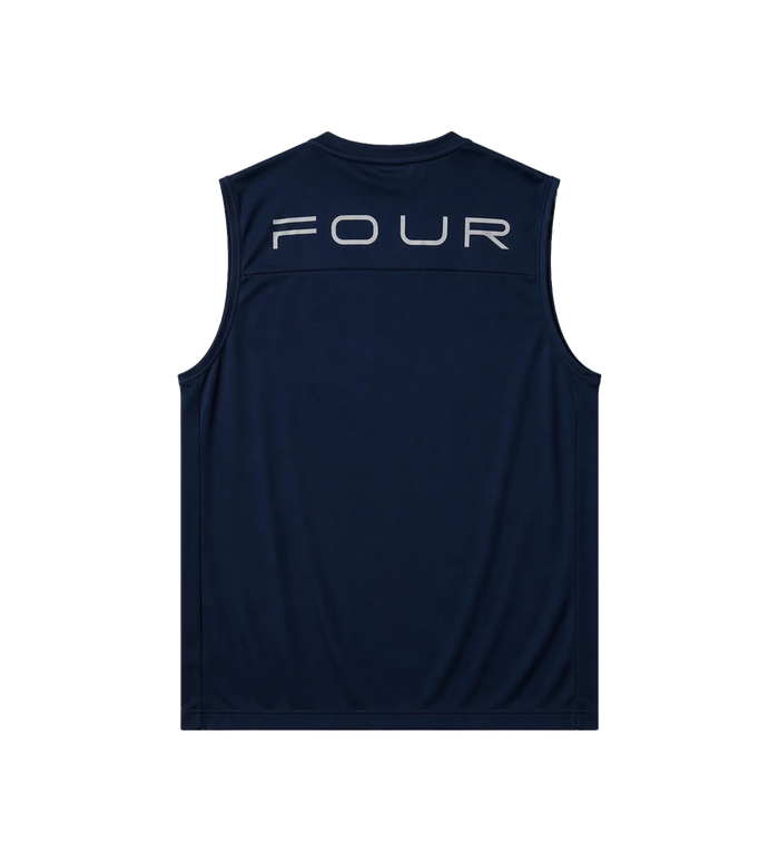 Sportswear Tanktop Marineblauw