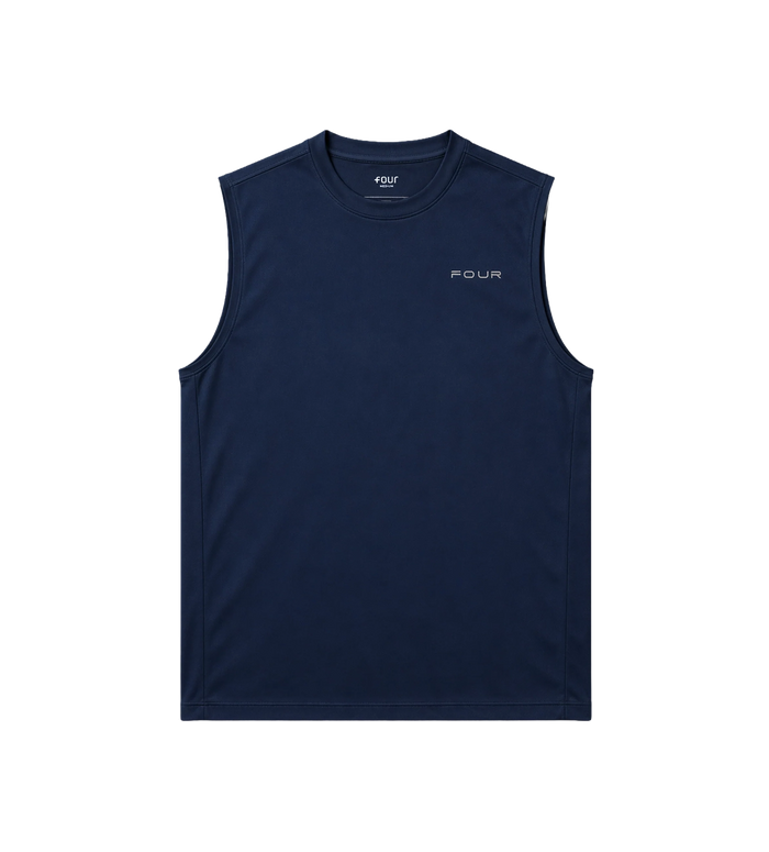 Sportswear Tanktop Marineblauw