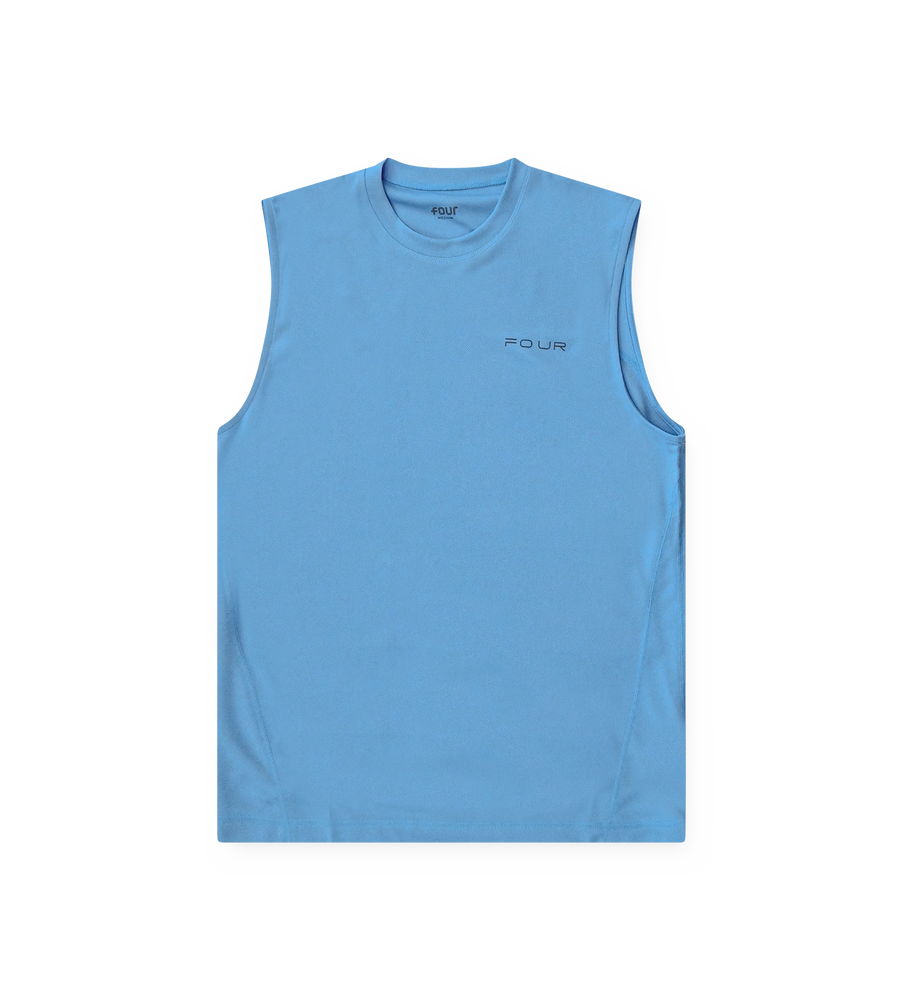 Sportswear Tanktop Schemerblauw