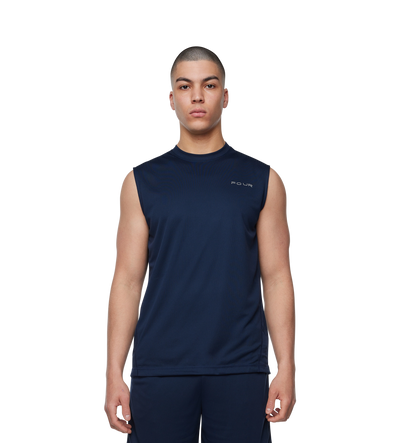 Sportswear Tanktop Marineblauw