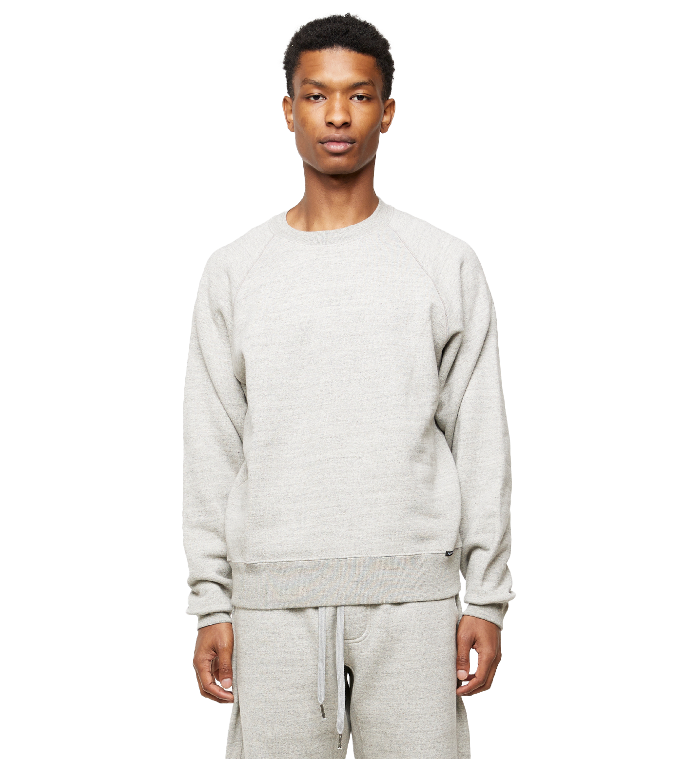 Cotton Sweater Light Grey