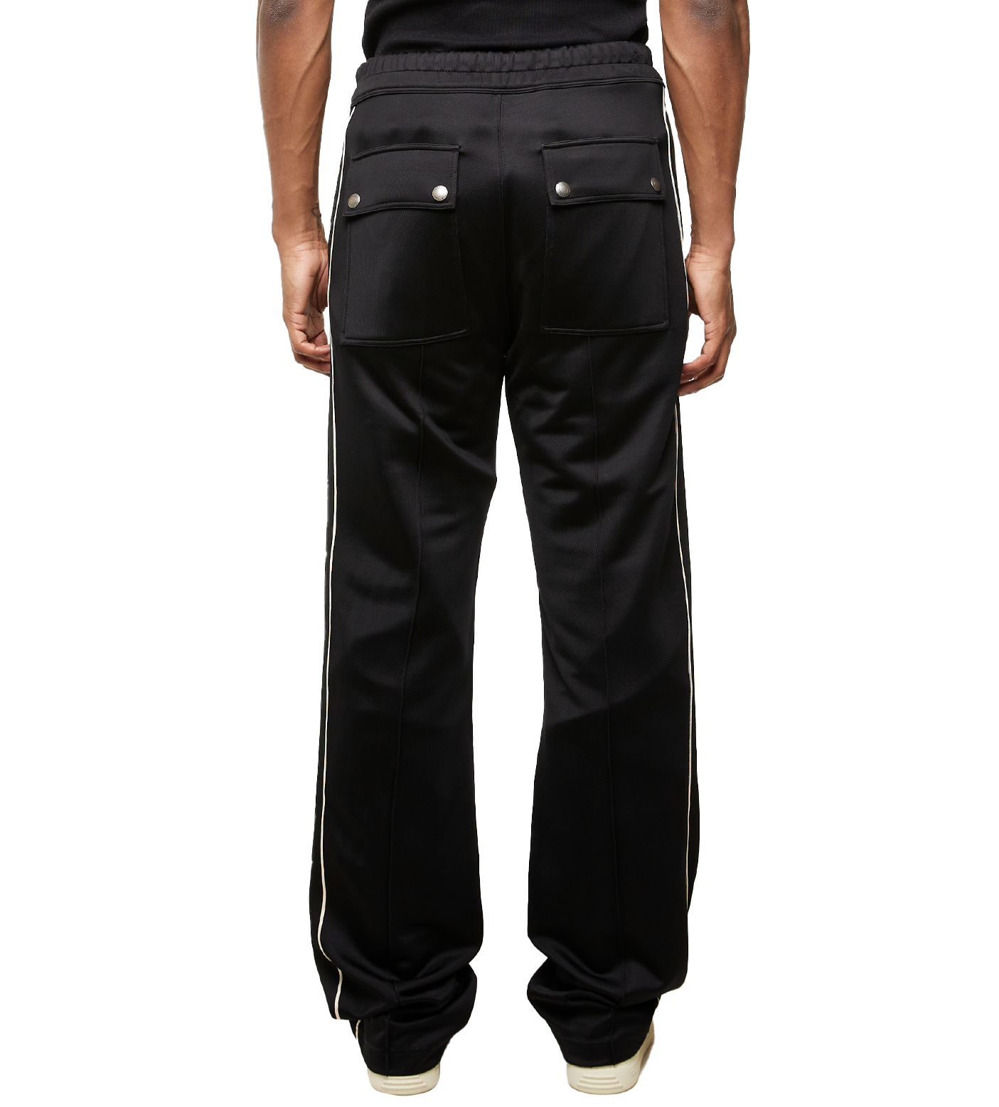 Stripe-detail Track Pants Black