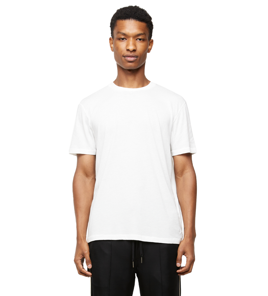 Mélange-effect T-shirt White