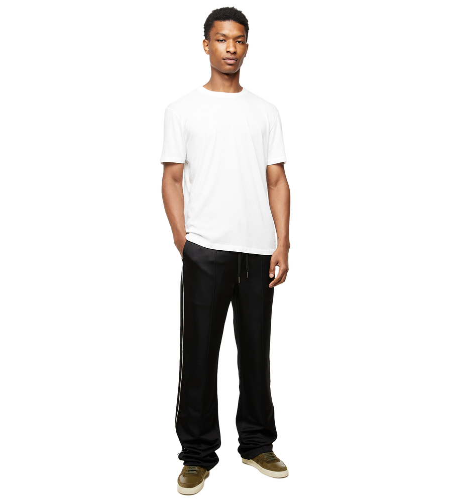 Mélange-effect T-shirt White