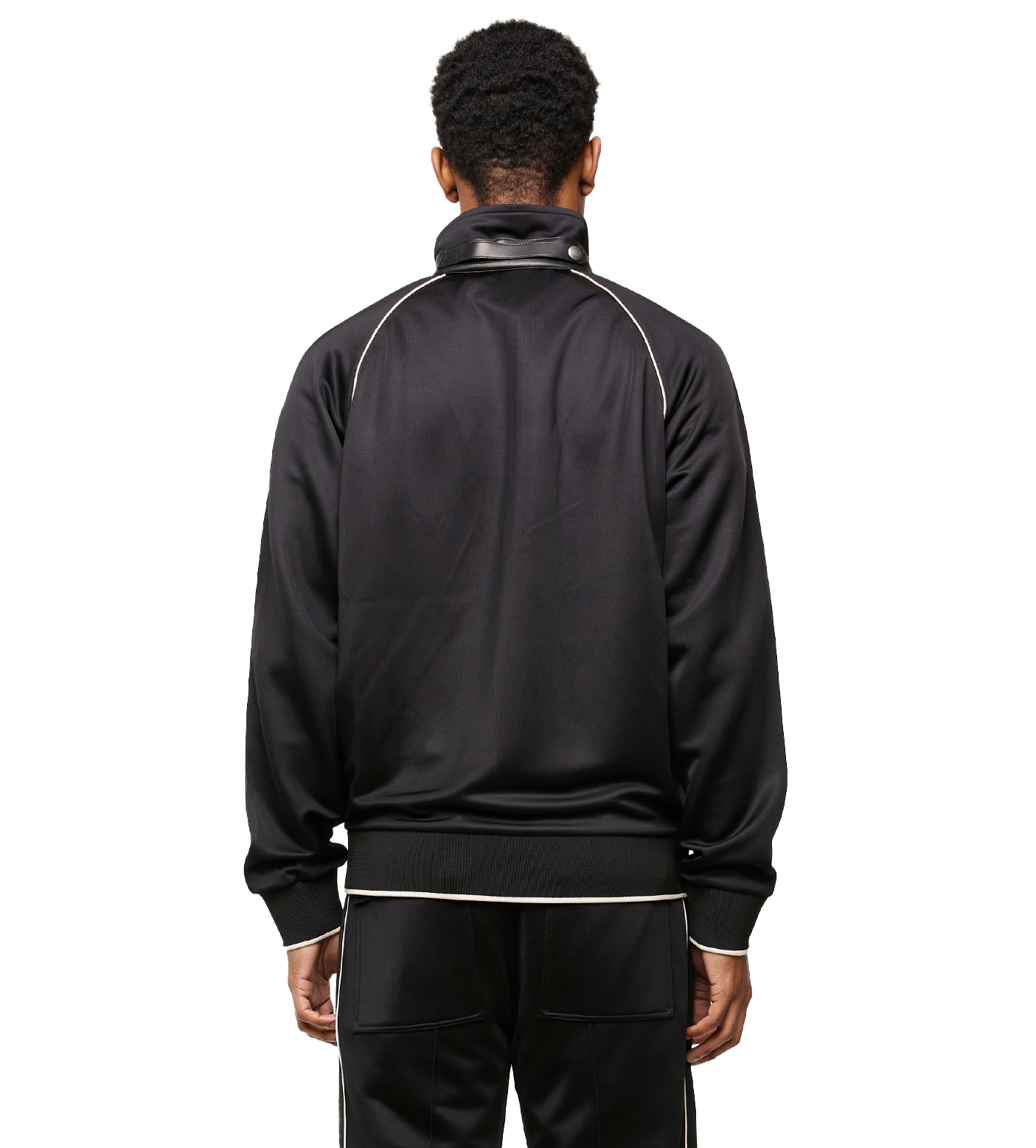 Stripe-detail Track Jacket Black