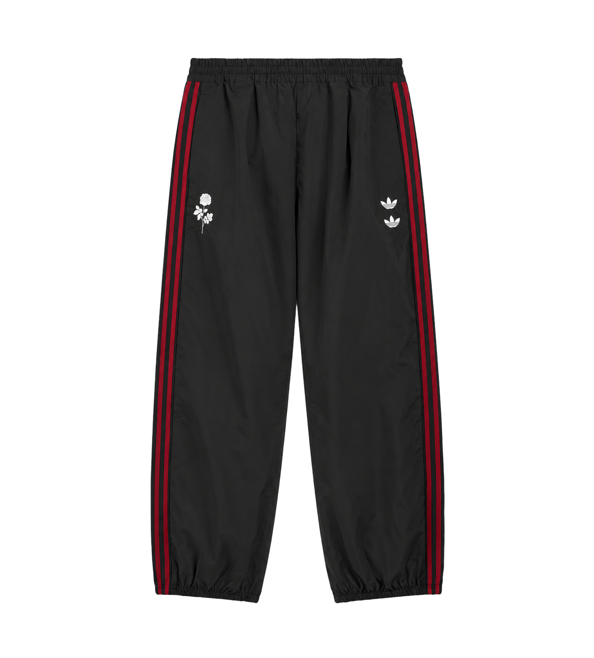 Willy Chavarria Woven Track Pant Black
