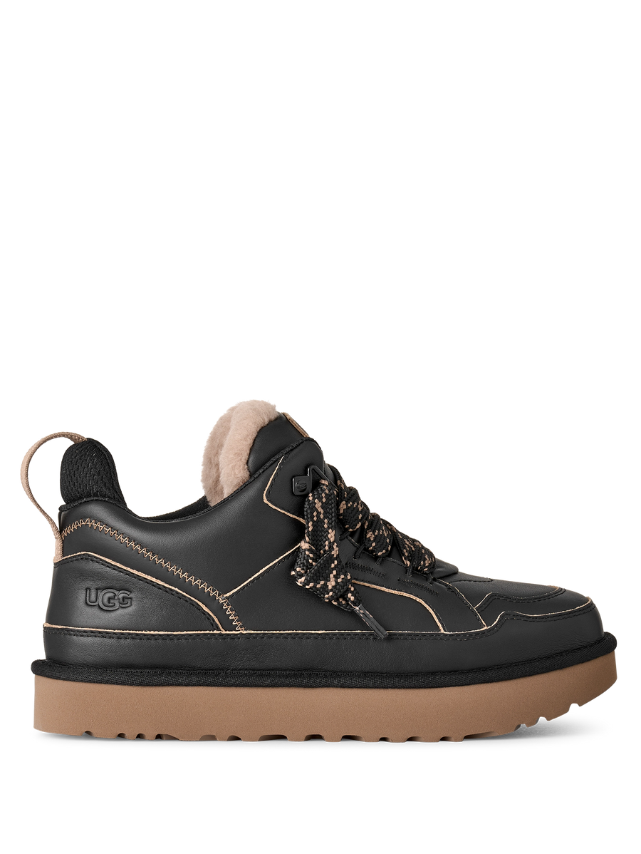 Lowmel-contrast Sneaker Zwart / Amfora