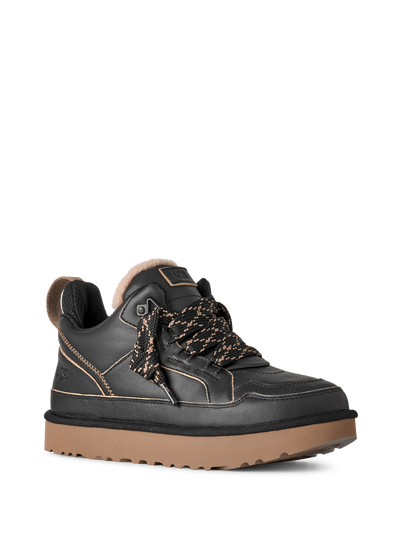 Lowmel-contrast Sneaker Zwart / Amfora