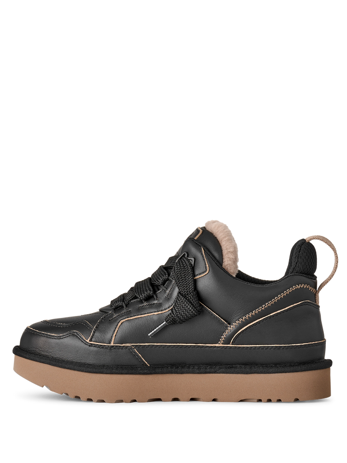 Lowmel-contrast Sneaker Zwart / Amfora