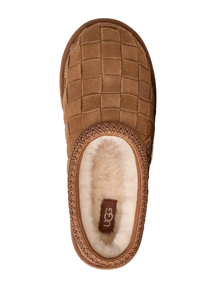 Tasman Woven Suede Chestnut