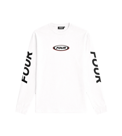Reconstructed Circles Longsleeve White