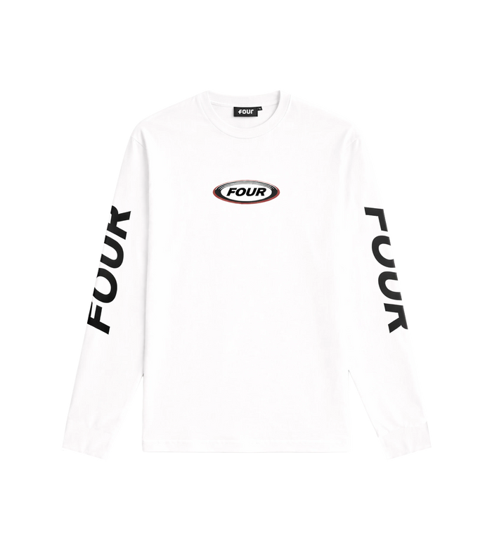Reconstructed Circles Longsleeve White