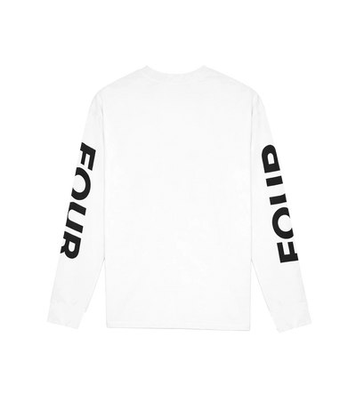 Reconstructed Circles Longsleeve White