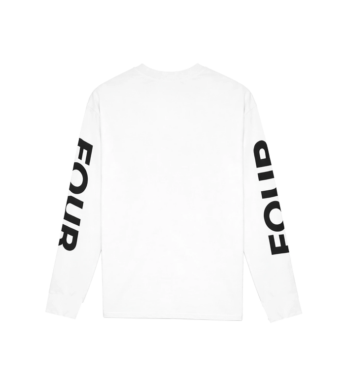 Reconstructed Circles Longsleeve White
