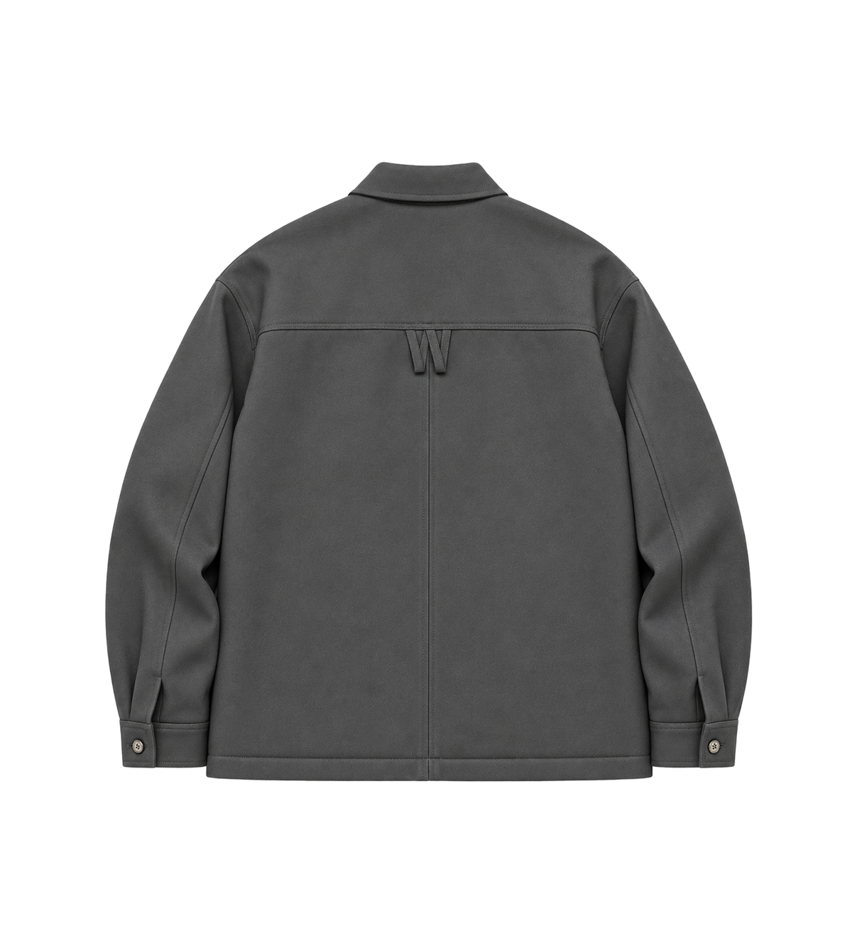 OS Padded Overshirt Black