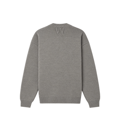 V-Neck Sweater Grey