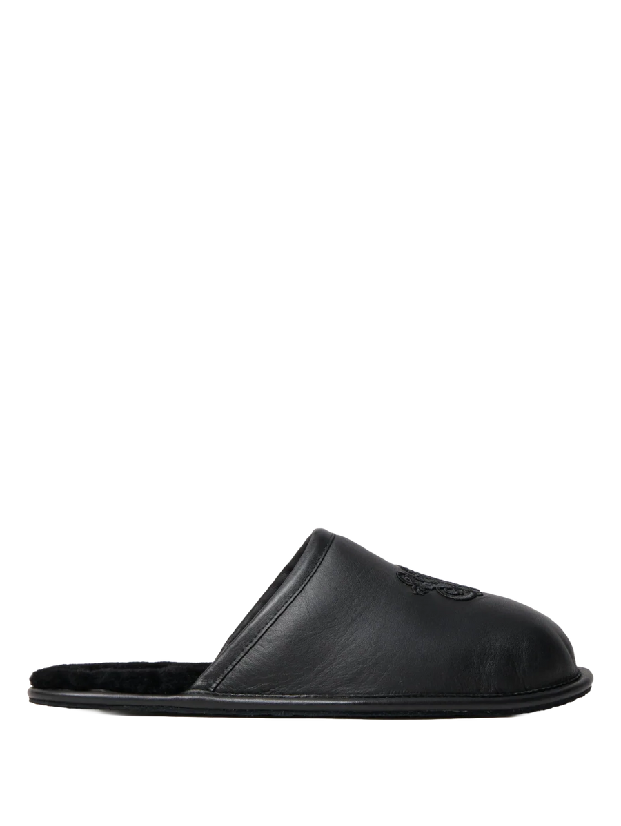 Willy Chavarria Hotel Slipper Black