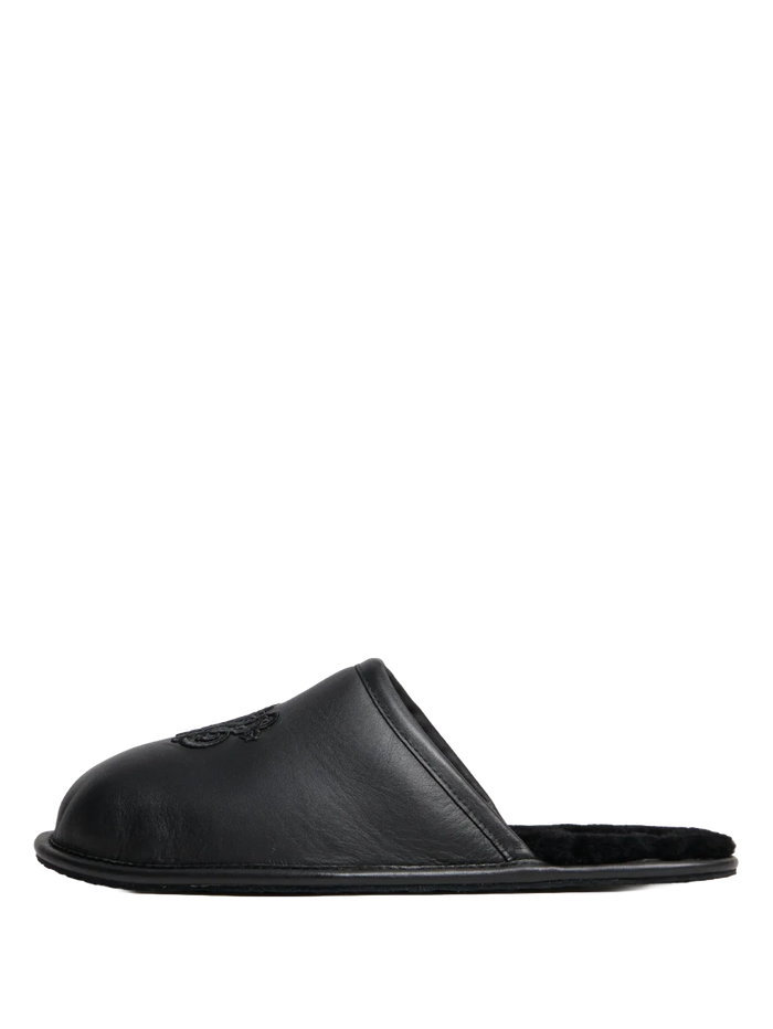 Willy Chavarria Hotel Slipper Black