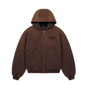 Quilted Juggernaut Jacket Brown