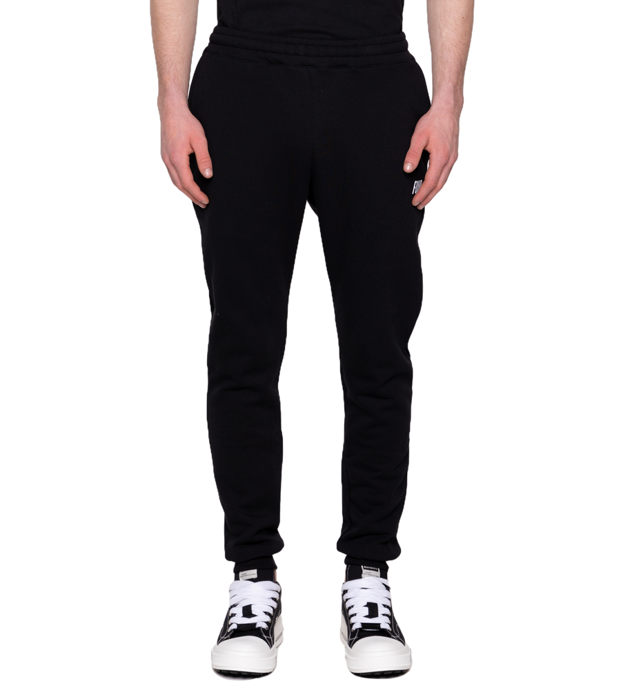 Slim fit Logo Pants Black
